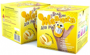 Набор для экспериментов Жвачка для рук - Сочная дыня (ПК Висма, 825пл)